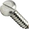 #10 Pan Head Sheet Metal Screws Stainless Steel Slotted Type A Self Tap All Size