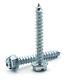 #12 Sheet Metal Screws Zinc Plated Steel Slotted Hex Washer Head Select Size