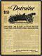 1912 Detroiter Motor Cars Metal Sign 24 X 30 Usa Steel Xl Size 7 Pounds
