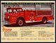 1959 Brockton Ma Fire Truck New Metal Sign 24 X 30 Usa Steel Xl Size 7 Lb