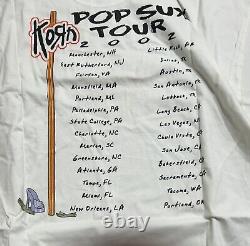 2002 Korn Pop Sux Tour T shirts Brand new Never Worn Or Washed vintage Size XXL