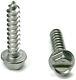 #8 Sheet Metal Screws Stainless Steel Slotted Hex Washer Head Select Size