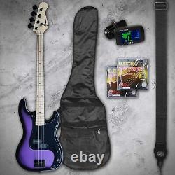 Bass Guitar Groove Brand, Bag, Tuner, 2x Pack of strings, Strap And Free Shipped
