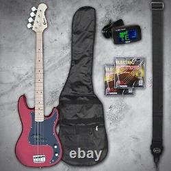 Bass Guitar Groove Brand, Bag, Tuner, 2x Pack of strings, Strap And Free Shipped