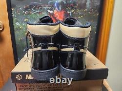 Brand New Condition Air Jordan 1 High Black Metallic Gold Size 12