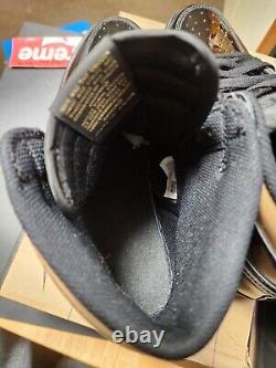 Brand New Condition Air Jordan 1 High Black Metallic Gold Size 12