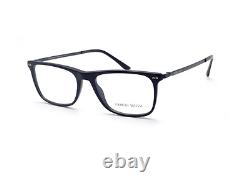 Brand New Giorgio Armani Eyeglasses AR 7126 5042 Rx Authentic Black Frame Case S