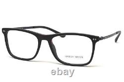 Brand New Giorgio Armani Eyeglasses AR 7126 5042 Rx Authentic Black Frame Case S