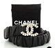 Chanel Belt 2020 Crystals Black Stretch Brand New Receipt Size 80