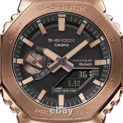 Casio G-Shock Analog Digital Full Metal Rose Gold Bluetooth Watch GM-B2100GD-5