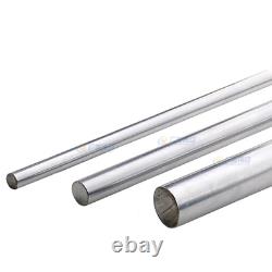 Chromed 45# Steel Round Solid Metal Bar Rod Hardened 5mm-50mm Various Size