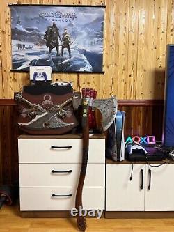 God of War Kratos's Blades Of Chaos 11 life Size all-metal Weapon model Cosplay