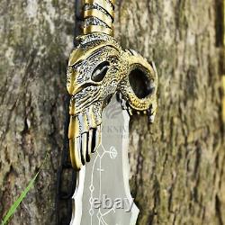 God of War Kratos's Blades Of Chaos life Size all-metal Weapon model With Wall