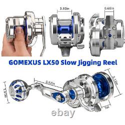 Gomexus Slow Jigging Reel Right Hand Saltwater Offshore Fishing 7.11 60lbs