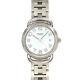 Hermes Pullman Pu2.210 Date Quartz White Dial Ladies Wrist Watch 90229253
