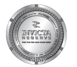 Invicta Gladiator Men's 55mm Black and Silver Swiss Chronograph Watch 34431