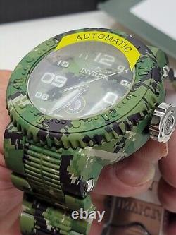 Invicta U. S. Navy Automatic Men's Watch 52mm Steel Aqua Plating 34679 CAMOFLAUGE