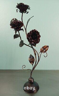 Metal Roses Handmade Mother's day steel Anniversary Valentines