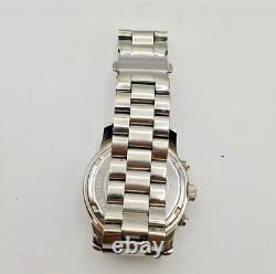 Michael Kors Quartz Runway Chronograph Stainless Steel-Tone Wrist Watch