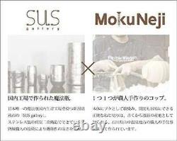 Mokuneji x SUS gallery Stainless Steel Bottle M Size 270ml Keep Cool Warm Japan