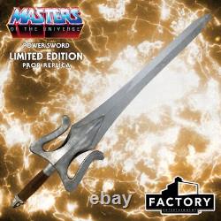Motu Masters of The Universe Power Sword Prop Life Size Factory Sideshow