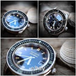 Müller&Son Barakuda Watch Mod made from Seiko SNZH Fifty Five Fathoms+Bracelet