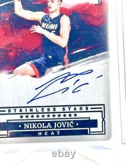 NIKOLA JOVIC 2022-23 Panini Impeccable Rookie Autographs /99 RA-NKJ RC Auto Heat