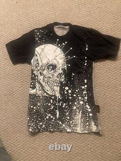 Pushead Septic Death Vintage T-Shirts Made US Size S Pushead Brand Shirt