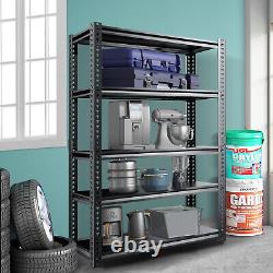 SLSY Adjustable Shelving Heavy Duty Metal Storage Shelves Utility Warehouse