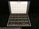 Stainless Sheet Metal Screw Phillips Oval Head Assortment / Kit In A Metal Tray