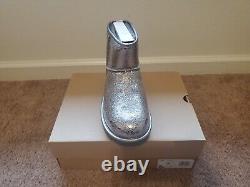 UGG Silver Classic Metallic Sparkle Boot Size 8 Brand New In box