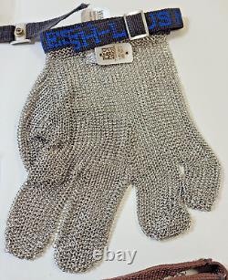 US Mesh Metal Mesh Work Glove Stainless Steel Lot x10 Gloves Various Sizes