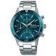Wired Tokyo Sora Chronograph Agat429 Men's Watch Blue Green Dial New In Box