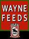 Wayne Seeds By Allied Mills New Metal Sign 24x30 Usa Steel Xl Size 7 Lbs